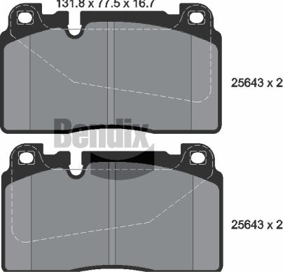 BENDIX Braking BPD1417 - Set placute frana,frana disc aaoparts.ro