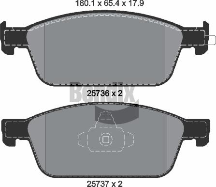 BENDIX Braking BPD1177 - Set placute frana,frana disc aaoparts.ro