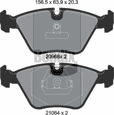 BENDIX Braking BPD1737 - Set placute frana,frana disc aaoparts.ro