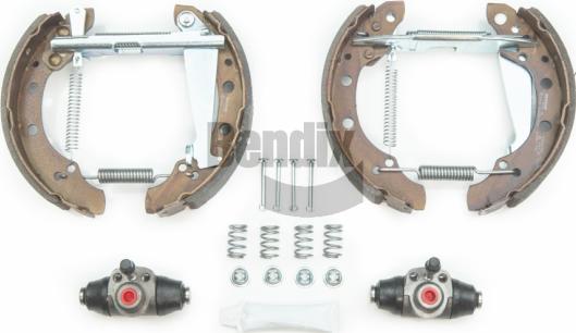 BENDIX Braking BXK4057 - Set saboti frana aaoparts.ro