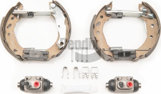 BENDIX Braking BXK1081 - Set saboti frana aaoparts.ro