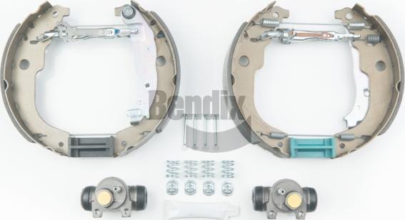 BENDIX Braking BXK1214 - Set saboti frana aaoparts.ro