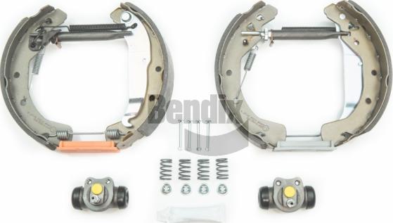 BENDIX Braking BXK2082 - Set saboti frana aaoparts.ro