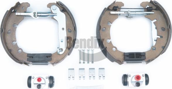 BENDIX Braking BXK2134 - Set saboti frana aaoparts.ro