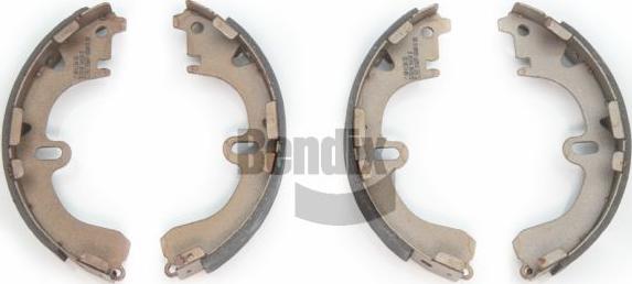 BENDIX Braking BXS1045 - Set saboti frana aaoparts.ro