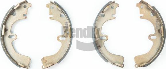 BENDIX Braking BXS1046 - Set saboti frana aaoparts.ro