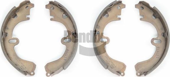 BENDIX Braking BXS1023 - Set saboti frana aaoparts.ro