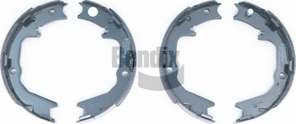 BENDIX Braking BXS1180 - Set saboti frana, frana de mana aaoparts.ro