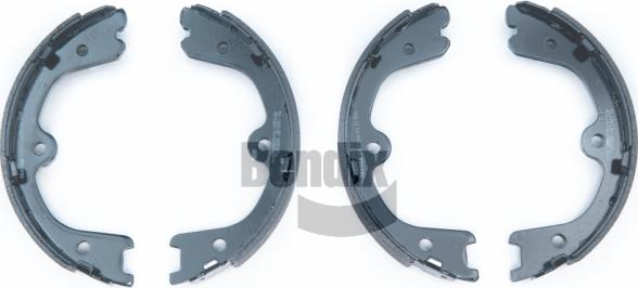 BENDIX Braking BXS1250 - Set saboti frana, frana de mana aaoparts.ro