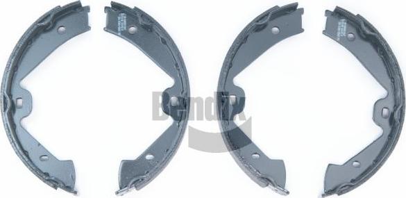 BENDIX Braking BXS1258 - Set saboti frana, frana de mana aaoparts.ro