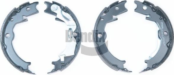 BENDIX Braking BXS1236 - Set saboti frana, frana de mana aaoparts.ro