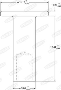 Beral 92033 - Nit, material frictiune saboti frana aaoparts.ro