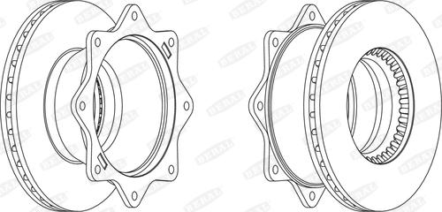 Beral BCR142A - Disc frana aaoparts.ro