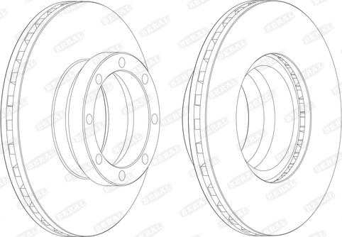 Beral BCR131A - Disc frana aaoparts.ro