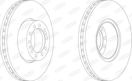 Beral BCR244A - Disc frana aaoparts.ro