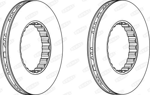 Beral BCR259A - Disc frana aaoparts.ro