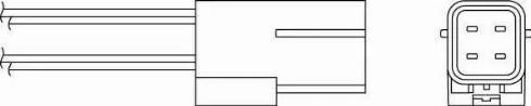 BorgWarner (BERU) OZH226 - Sonda Lambda aaoparts.ro