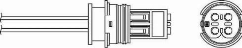 BorgWarner (BERU) OZH023 - Sonda Lambda aaoparts.ro