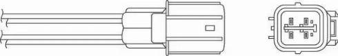 BorgWarner (BERU) OZH123 - Sonda Lambda aaoparts.ro