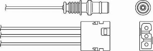 BorgWarner (BERU) OZH041 - Sonda Lambda aaoparts.ro