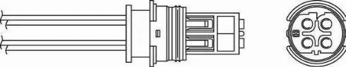 BorgWarner (BERU) OZH218 - Sonda Lambda aaoparts.ro
