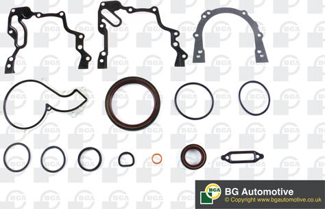 BGA CK9343 - Set garnituri, carter aaoparts.ro