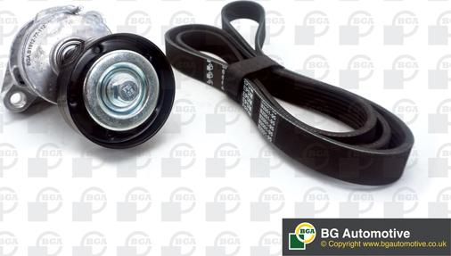 BGA DB9510K - Set curea transmisie cu caneluri aaoparts.ro