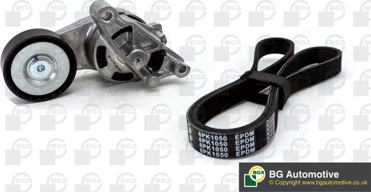 BGA DB9607K - Set curea transmisie cu caneluri aaoparts.ro