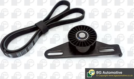 BGA DB7300K - Set curea transmisie cu caneluri aaoparts.ro