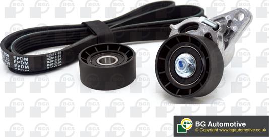 BGA DB7302K - Set curea transmisie cu caneluri aaoparts.ro