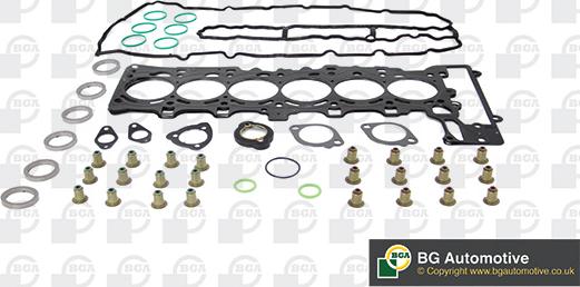 BGA HK9729 - Set garnituri, chiulasa aaoparts.ro