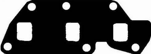 BGA MG2376 - Garnitura, galerie evacuare aaoparts.ro