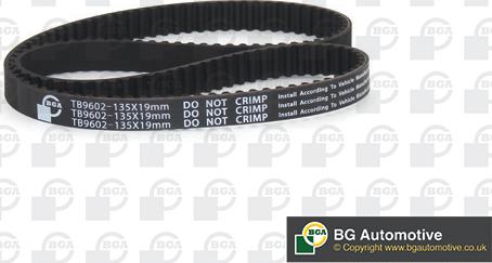 BGA TB9602 - Curea de distributie aaoparts.ro