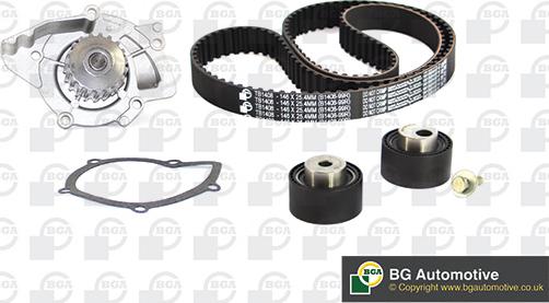 BGA TB6704CPK - Set pompa apa + curea dintata aaoparts.ro