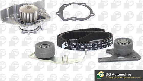 BGA TB1402CPK - Set pompa apa + curea dintata aaoparts.ro