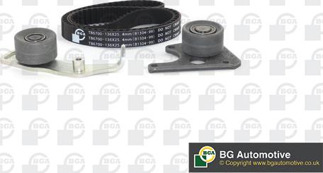BGA TB1402K - Set curea de distributie aaoparts.ro