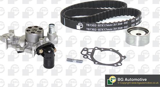 BGA TB7302CPK - Set pompa apa + curea dintata aaoparts.ro