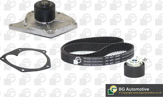 BGA TB7320CPK - Set pompa apa + curea dintata aaoparts.ro