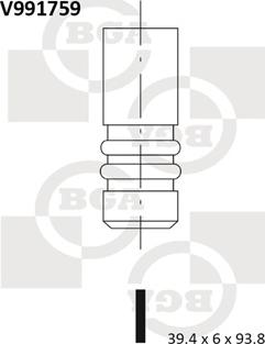 BGA V991759 - Supapa admisie aaoparts.ro
