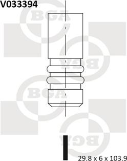 BGA V033394 - Supapa evacuare aaoparts.ro