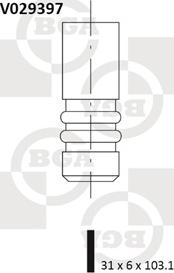 BGA V029397 - Supapa admisie aaoparts.ro