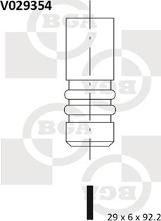 BGA V029354 - Supapa evacuare aaoparts.ro