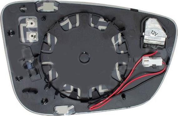 BINDER 1727,730,2 - Sticla oglinda, oglinda retrovizoare exterioara aaoparts.ro