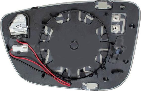 BINDER 1727,731,2 - Sticla oglinda, oglinda retrovizoare exterioara aaoparts.ro