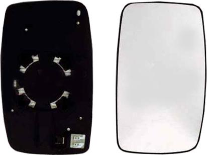 BINDER 2597,731,1 - Sticla oglinda, oglinda retrovizoare exterioara aaoparts.ro