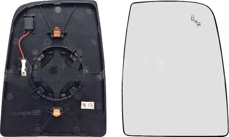 BINDER 2788,731,6 - Sticla oglinda, oglinda retrovizoare exterioara aaoparts.ro