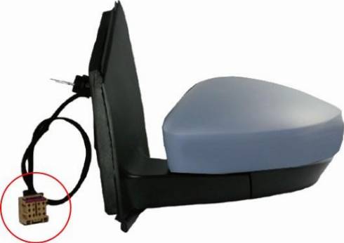 BINDER 7267,701,1 - Oglinda exterioara aaoparts.ro