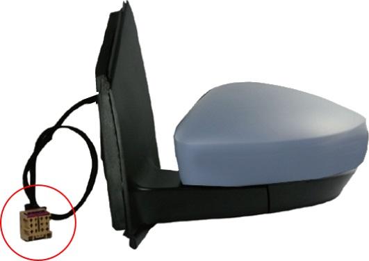 BINDER 7267,701,2 - Oglinda exterioara aaoparts.ro