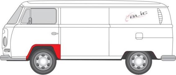 BLIC 6504-03-9556331K - Aripa interioara aaoparts.ro