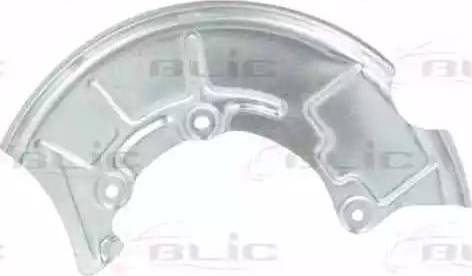 BLIC 6508-03-9523378P - Protectie stropire,disc frana aaoparts.ro